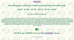 Desktop Screenshot of ditip.de